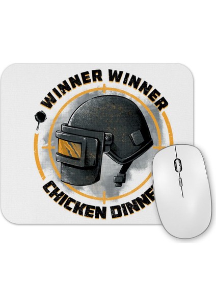 Pubg Chicken Dinner Mouse Pad