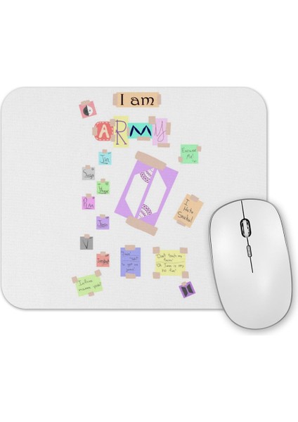 Bts Army Plan Mouse Pad