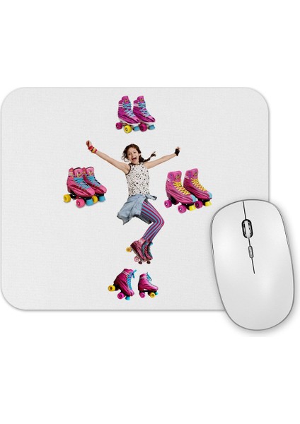 Soy Luna Genç Kız Paten Mouse Pad