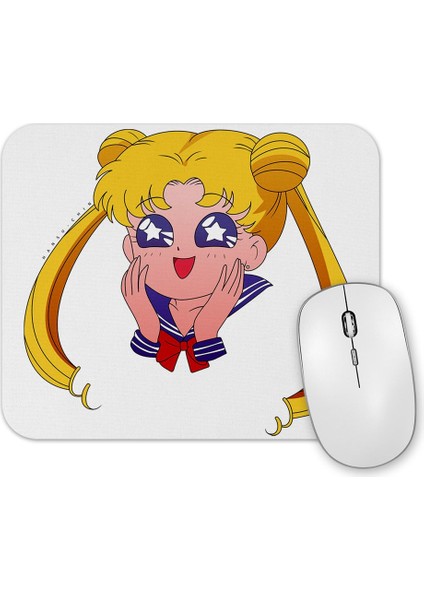 Articles Sailor Moon Happy Transparent Mouse Pad