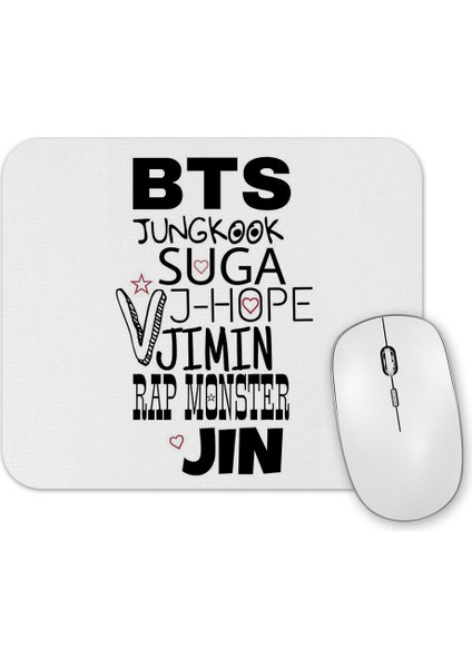 Bts Mouse Pad