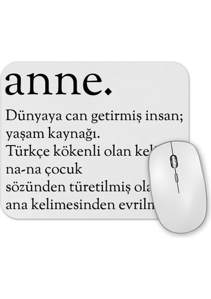 Anne Kelime Mouse Pad