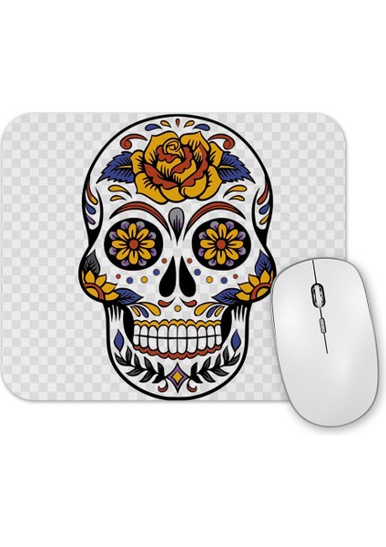 Desenli Kuru Kafa Mouse Pad