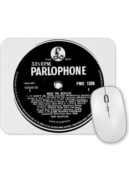 Disco Tag Parlophone Mouse Pad