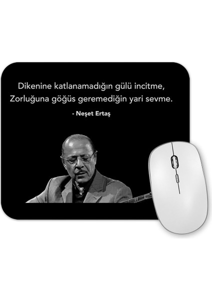Neşet Ertaş Söz Mouse Pad