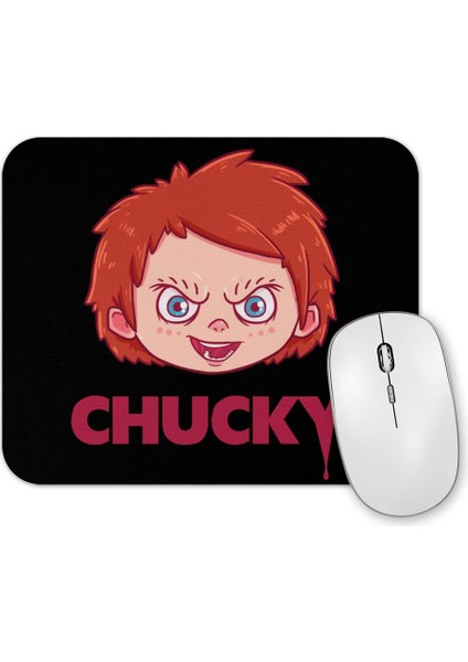 Chucky's Head Mouse Pad