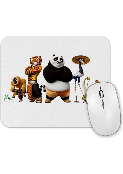 Kung Fu Panda Friends Mouse Pad