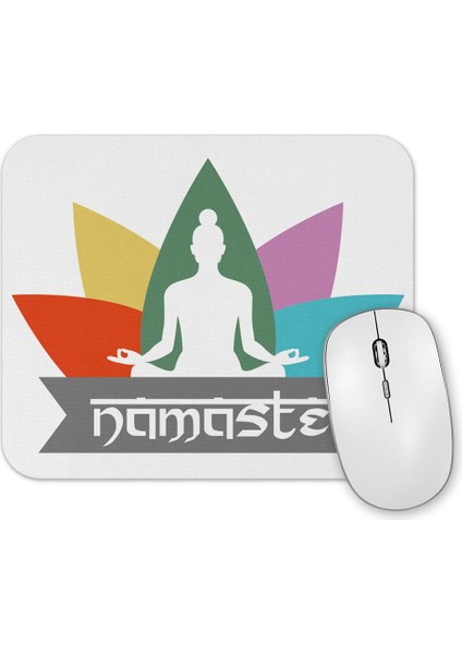 Namaste Yoga Mouse Pad