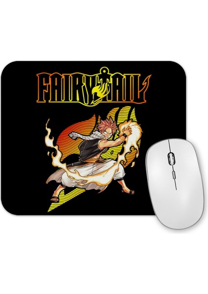 Fairy Tail Anime Manga Natsu Dragneel Fire Mouse Pad