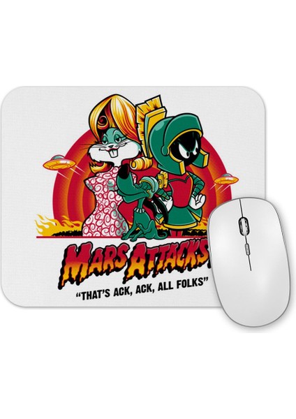 Mars Attacks Mouse Pad