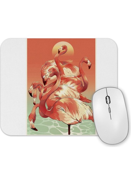 Flamingos Mouse Pad