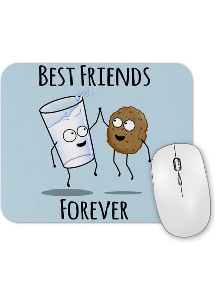 Milk And Cookies Kurabiye Ile Süt Mouse Pad