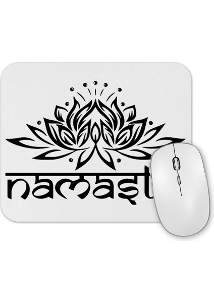 Namaste Yoga 03 Mouse Pad