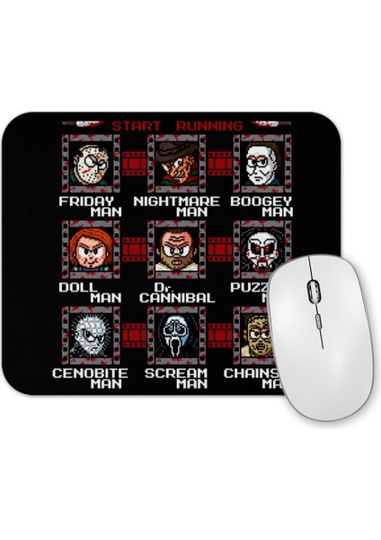 Horror Mega Slashers Mouse Pad
