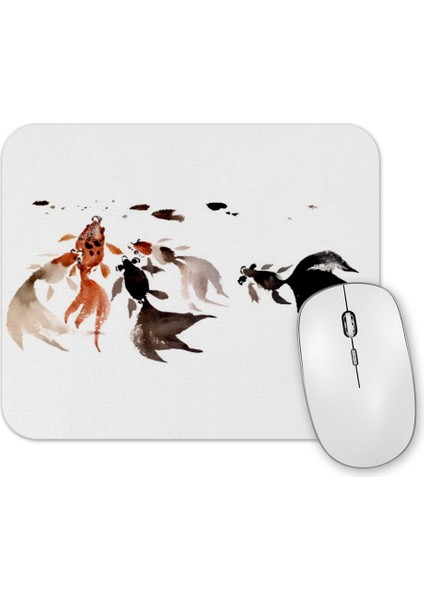 Goldfish Lover Hungry Goldfishes Mouse Pad