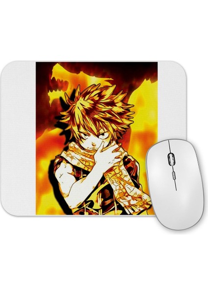 Fairy Tail Natsu Dragneel Fire Dragon Mouse Pad