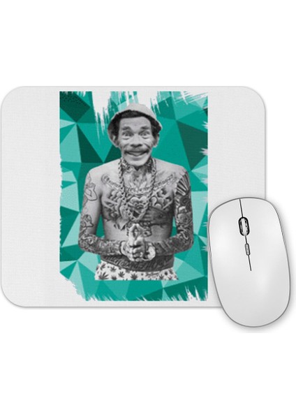 Seu Madruga Tatuado Mouse Pad
