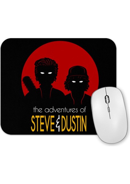 Stranger Things The Adventure Of Steve Dustin Mouse Pad