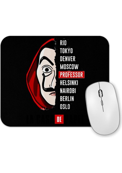 La Casa De Papel Profesör Mouse Pad