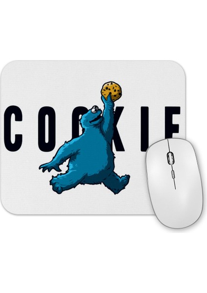 Monster Cookies Cookie Kurabiye Canavarı Mouse Pad