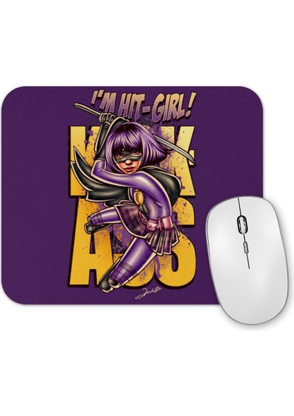 Movie Kick Ass I'm Hit Girl Mouse Pad