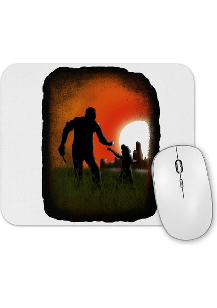 Lee And Clementine Mouse Pad