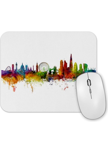 London England Skyline Mouse Pad
