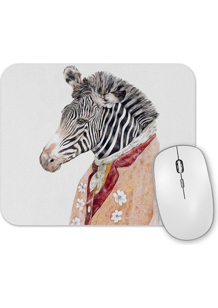 Renkli Zebra Mouse Pad