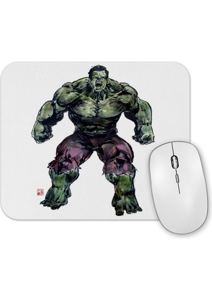 Hulk Mad Roar Marvel Superhero Power Bruce Mouse Pad