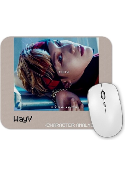 Ten Wayv Take Off Character Analysis Mouse Pad