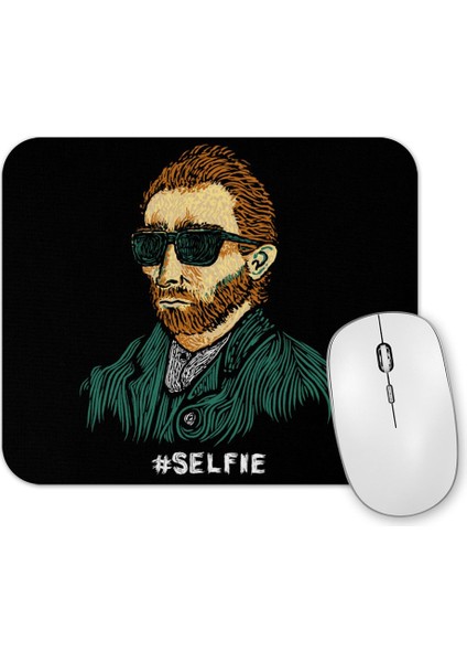 Van Gogh Master Of The Selfie Mouse Pad