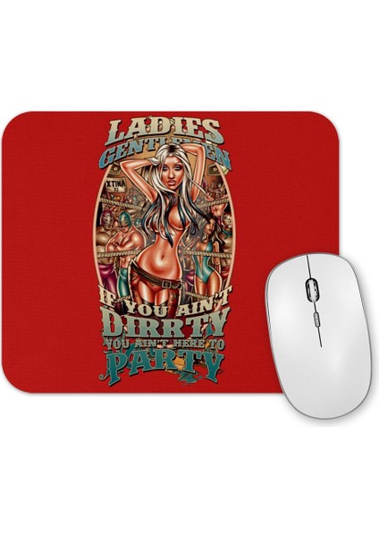 Music Pinup Dirty Mouse Pad