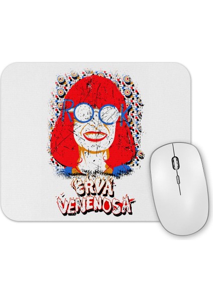 Rock Rook Erva Venenosa Mouse Pad
