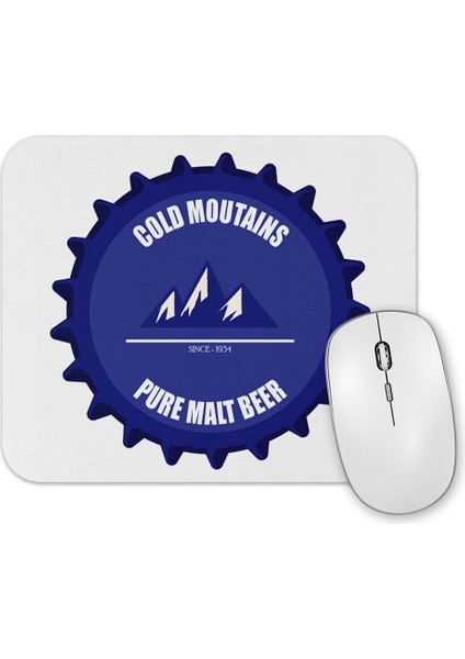 Cold Moutains Beer Mouse Pad