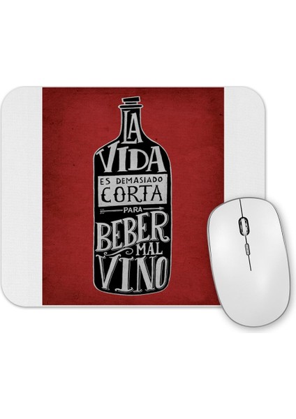 Vino Solo Bueno Mouse Pad