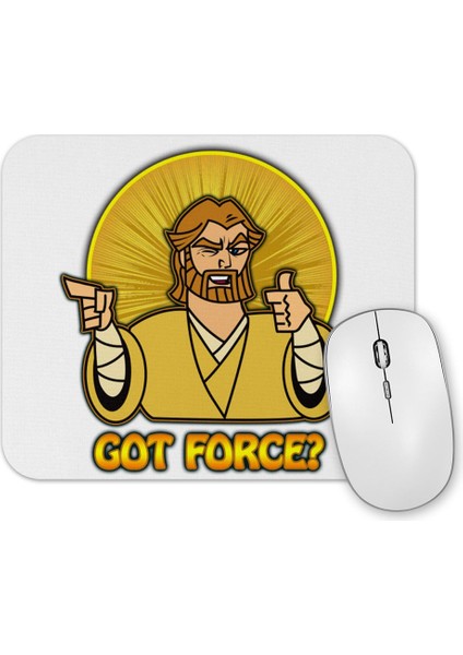 Star Wars Got Force Mouse Pad