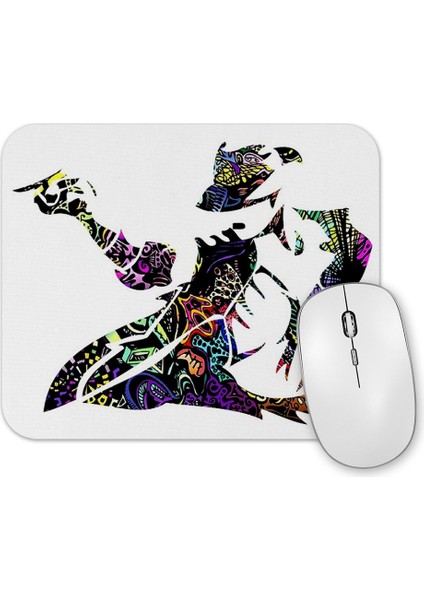 Michael Jackson - Psychedelic Mouse Pad