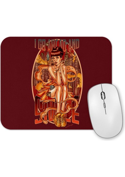 Music Smile Mouse Pad