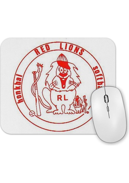 Red Lions Mouse Pad