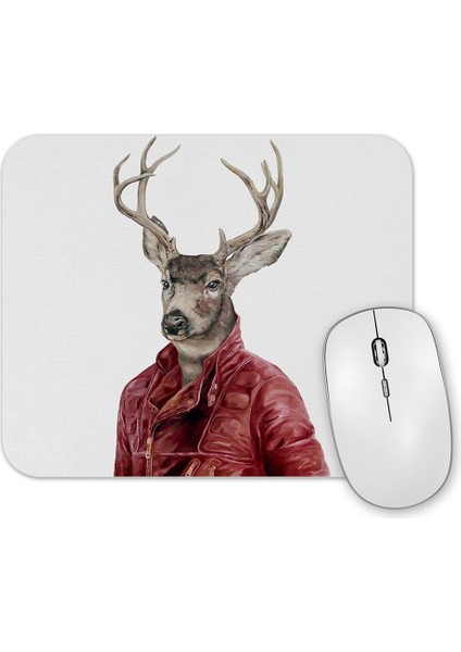 Renkli Geyik Mouse Pad