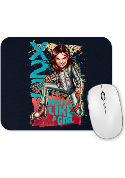 X23 Fight Like A Girl Mouse Pad