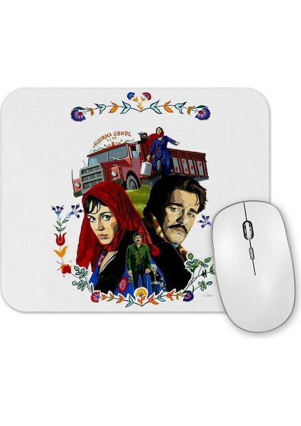 Selvi Boylum Al Yazmalım Mouse Pad
