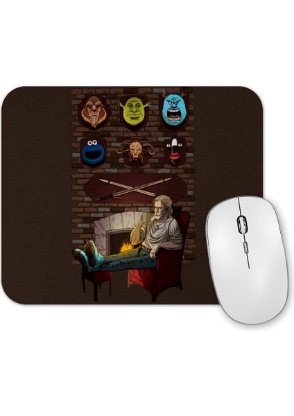 Witcher Even Witchers Rest Mouse Pad