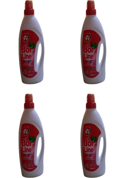 4'lü Active Plus 1700 ml Tüm Renkliler Için Ön Yıkamasız