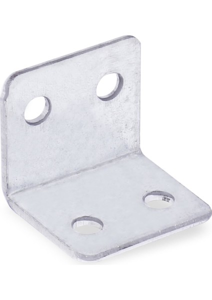 Mobilya Dolap Köşe Bağlantı Sabitleme L Demir Gönye 25x25x30 mm (10 ADET) fırsatları