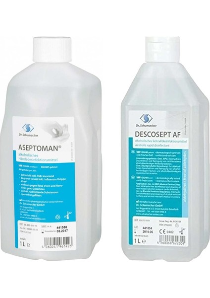 Dr. Schumacher Dr.schumacher Aseptoman-Descosept Mini Hijyen Seti Asep- Desco Miniset1 fiyatları