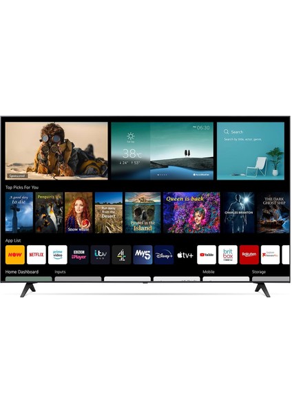 50UP77006 50'' 126 Ekran Uydu Alıcılı 4K Ultra HD webOS Smart LED TV