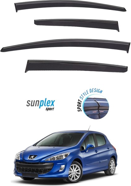 Peugeot 308 Cam Rüzgarlığı Sunplex Marka Mugen 4'lü fiyatları