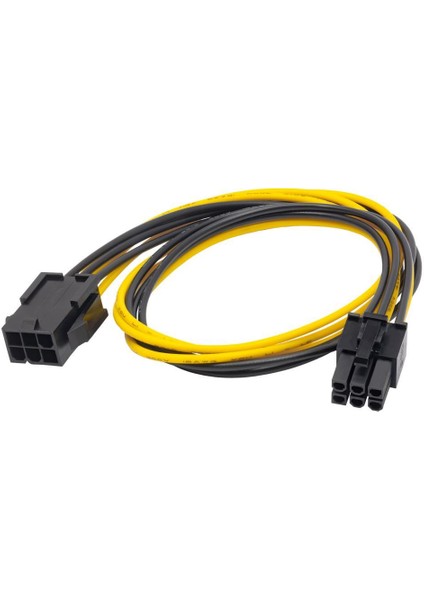 6 Pin Pcı-E Ekran Kartı Power Uzatma Kablo 45 cm