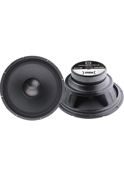 Oto Hoparlör Mıdrange Fullrange 30CM 500W 250RMS 2 Adet Mobass MB-212M
